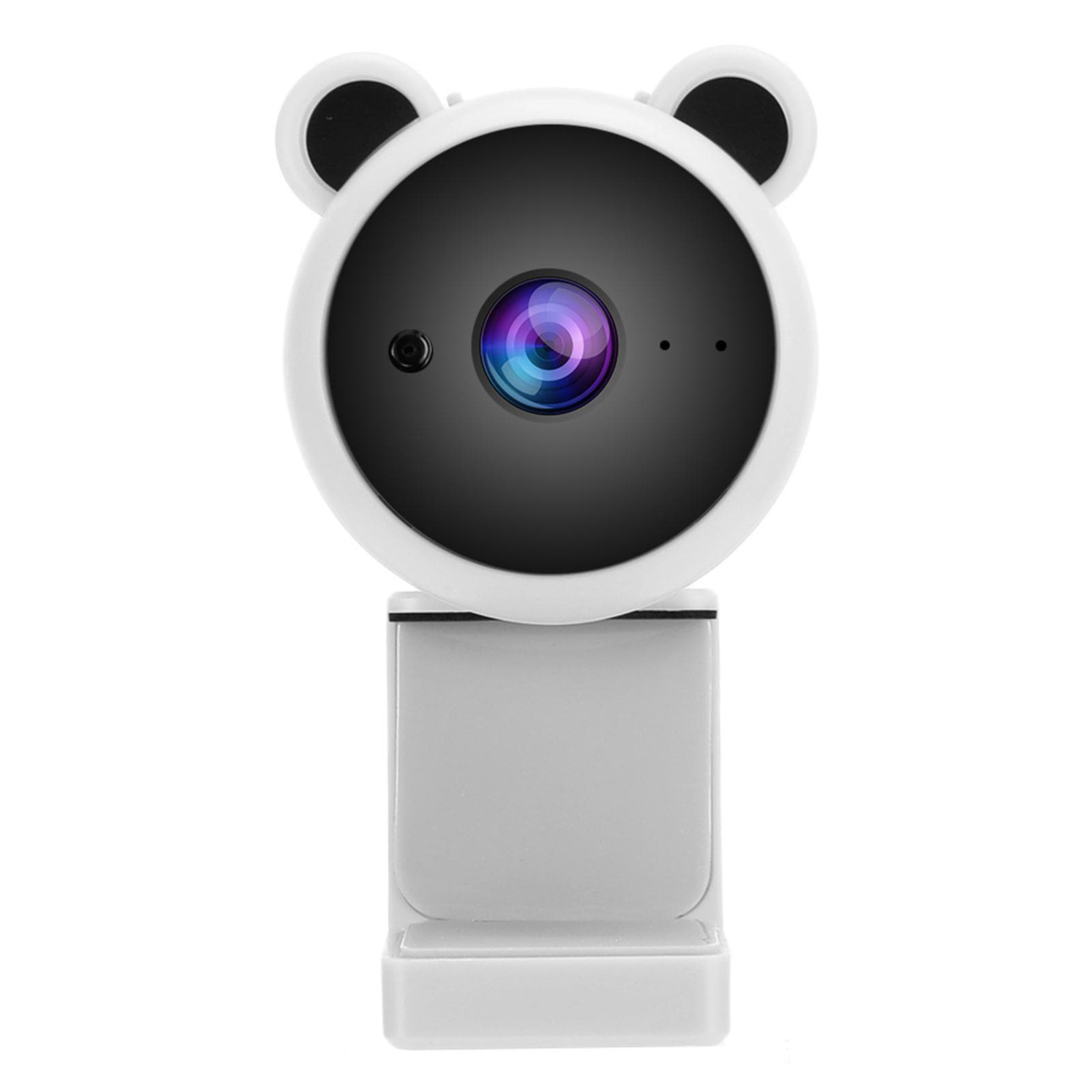 1080P HD USB Computer Camera Video Recording Digital Webcam BuiltIn Microphone for Live white
