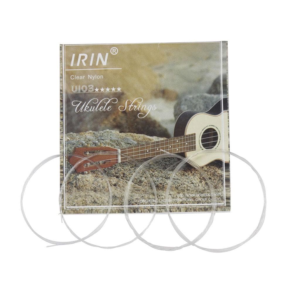 4pcs/set Ukulele Ukelele Uke Strings Nylon Material White white