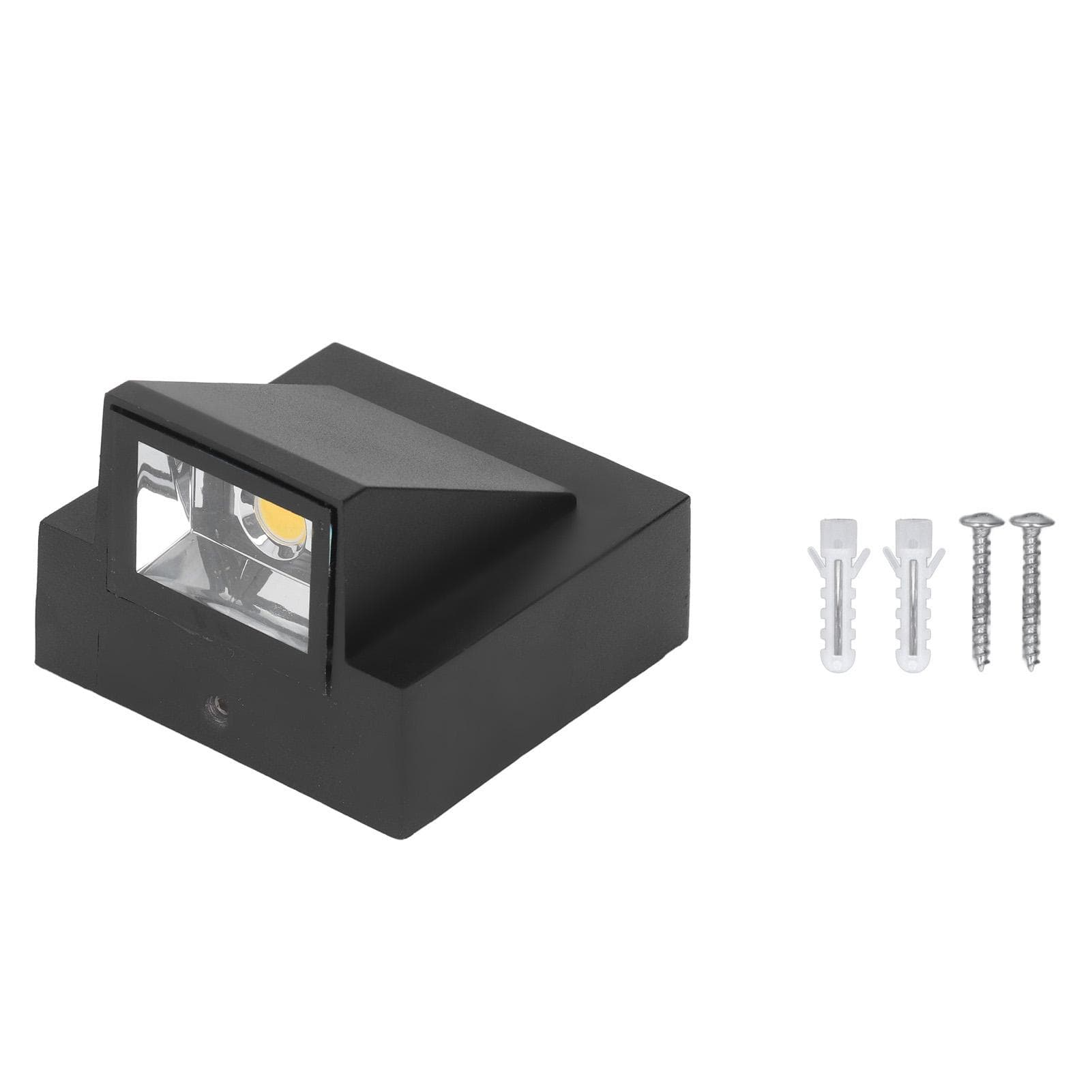 Wall Lamp IP67 Waterproof LED Decorative Light 90?265V Outdoor Decor for Garden Patio White Light