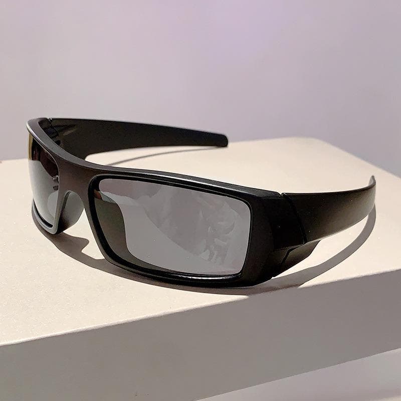 Y2k Punk Sunglasses Cool Wrapped Round Design for Women Men Luxury Outdoor Sports Fashion Trendy Shade Eyewear