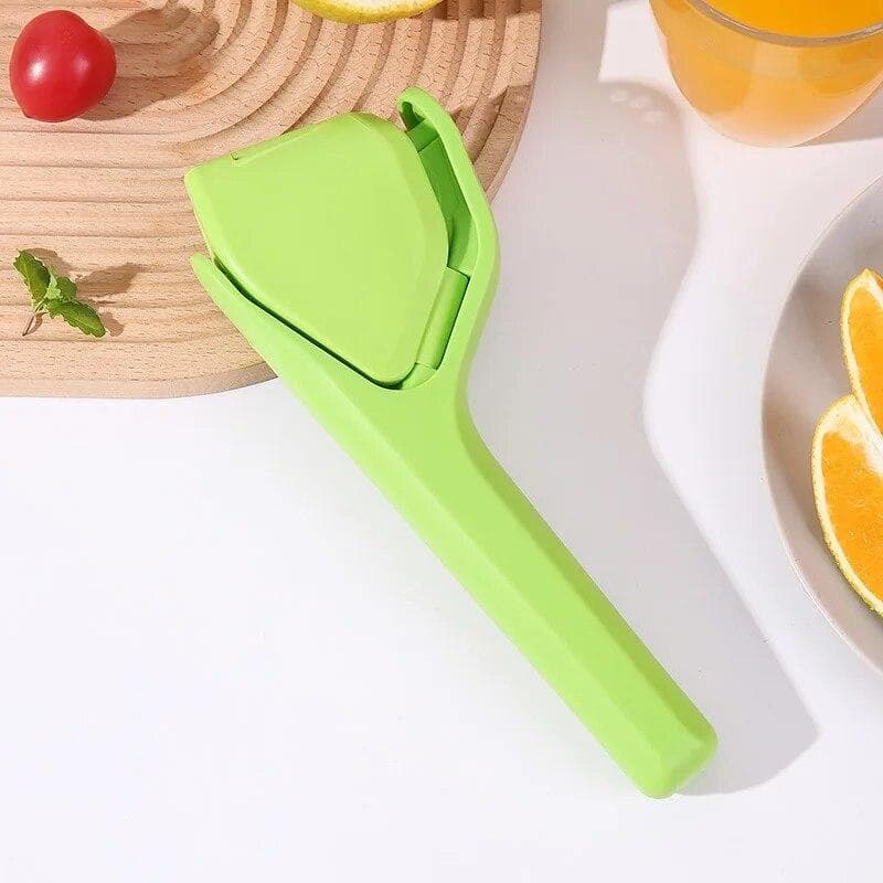 1PC Lemon Juicing Machine | Easy to Squeeze Manual Lemon Juicing Machine | Foldable and Flat to Save Storage Space Citrus Juicin green
