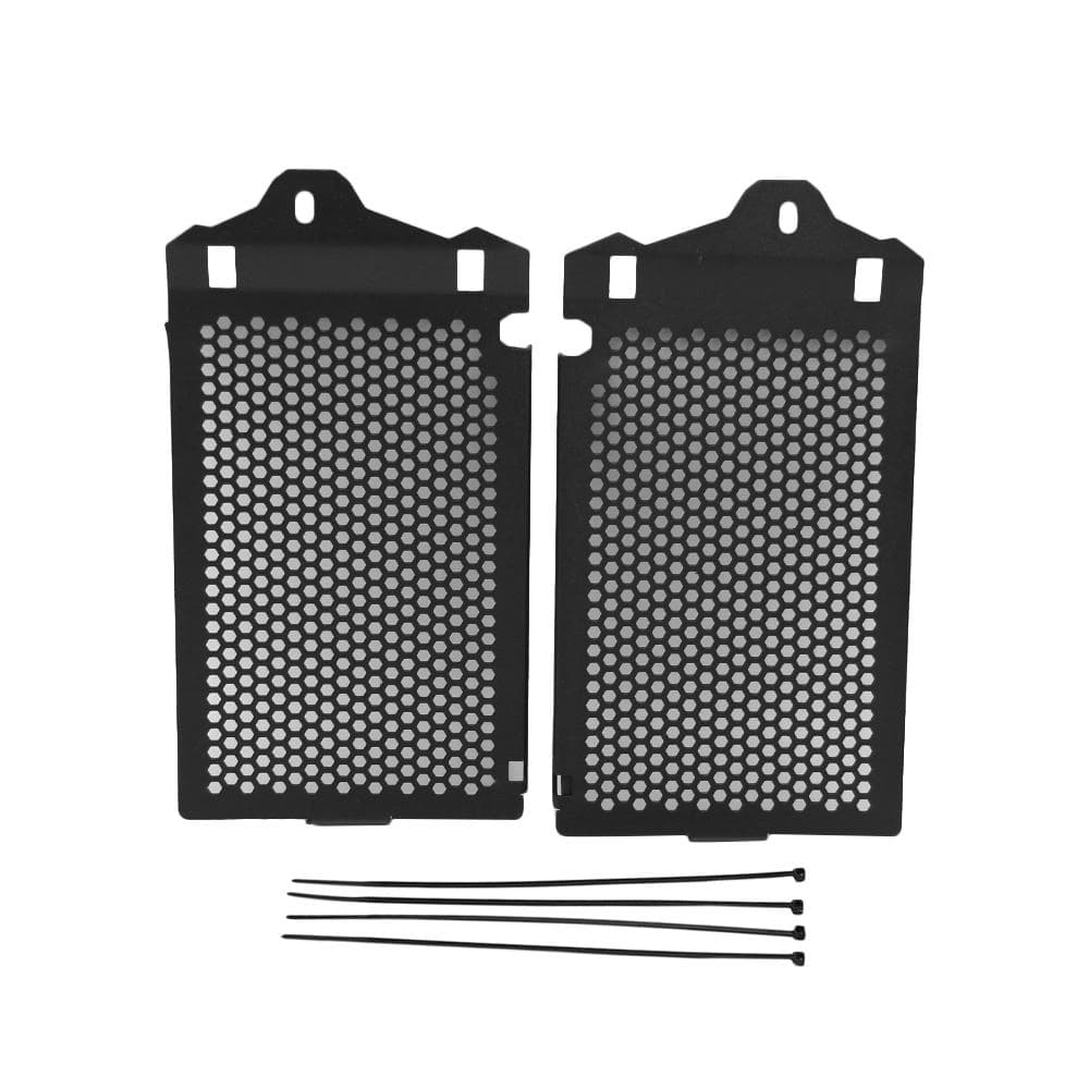 2Pcs Radiator Guard Protector Grille Grill Cover Fit for BMW R1200GS LC /Adventure 2013-2019 black