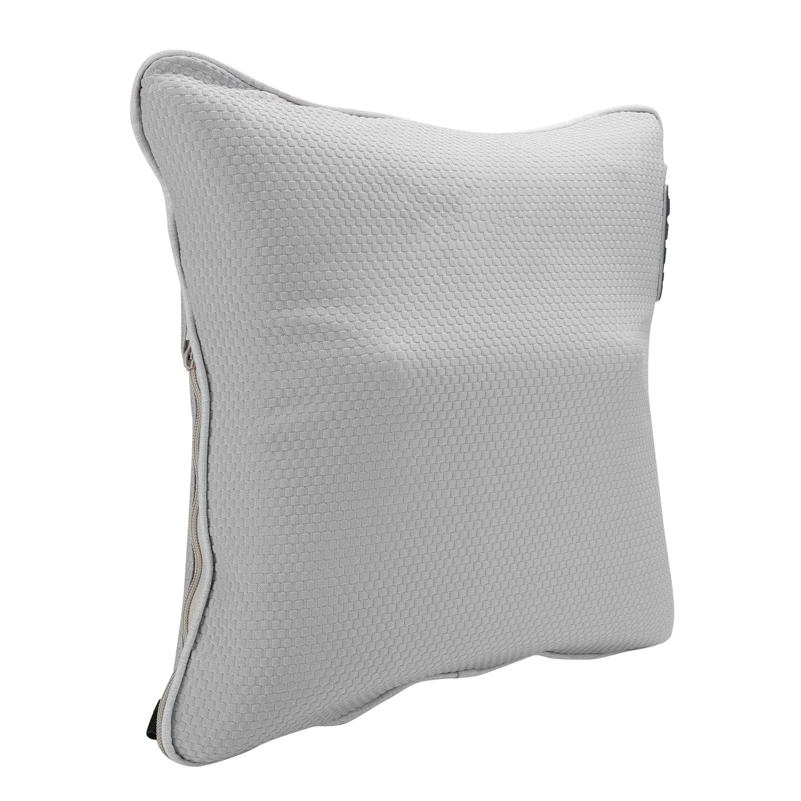 Electric Massage Pillow Heated Sofa Cushion Kneading Cotton Pillow US Plug