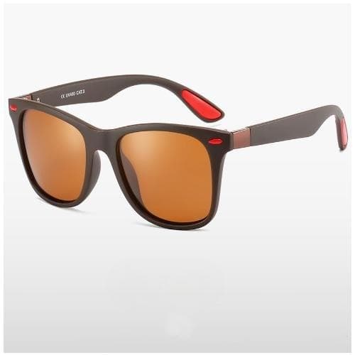 Vintage Square Sunglasses Classic Retro Shades UV400 Eyewear for Men Fashion Designer Driving Fishing Eyewears