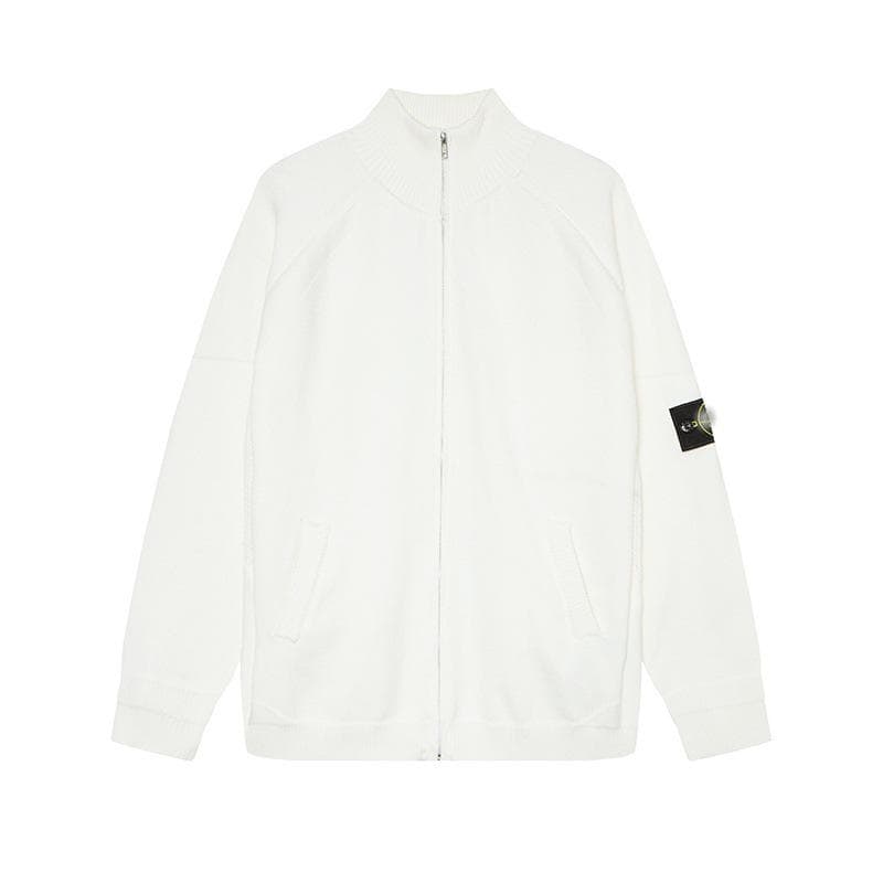 Cross-Border Stone Island Round Neck Unisex Pullover Sweater - European & American Trendy Style XL