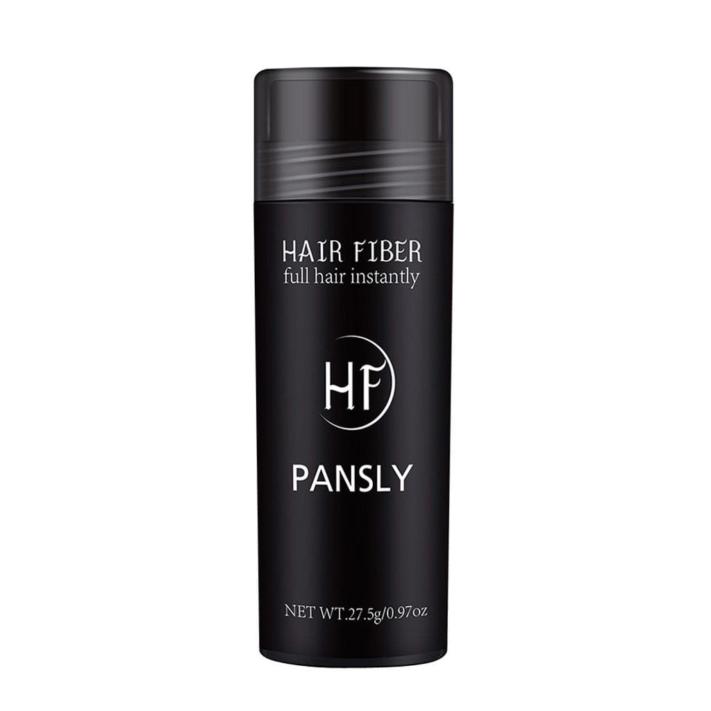 Black Fiber Powder Hair Building Fibers Thicker Concealer Hair Loss Full Hair black