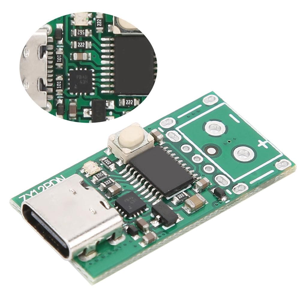 100W Switch Board Power Supply Charge Trigger Module USBC PD2.0 3.0 ZY12PDN