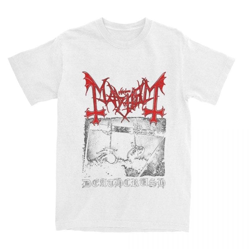 Men Women T Shirt Mayhem Deathcrush Euronymous Dead Varg T-Shirts Men’s S