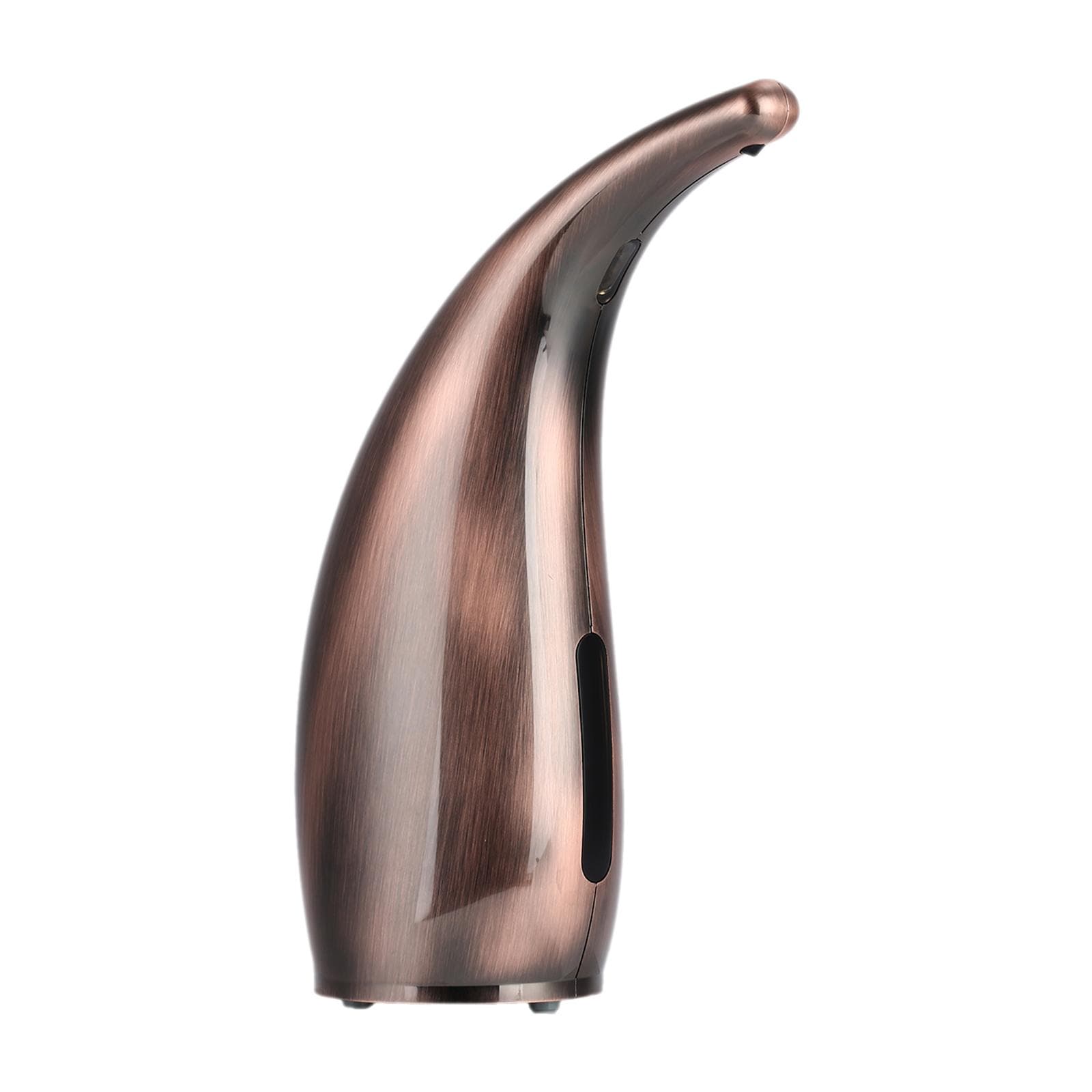 300mL Automatic Soap Dispenser Infrared Handfree Touchless Soap Dispenser Auto Hand Soap Dispenser dark brown