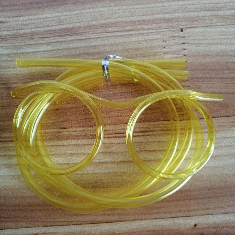 Colorful Straw Glasses Flexible Drinking Straws Tube Tools Kids Party Bar Supplies yellow