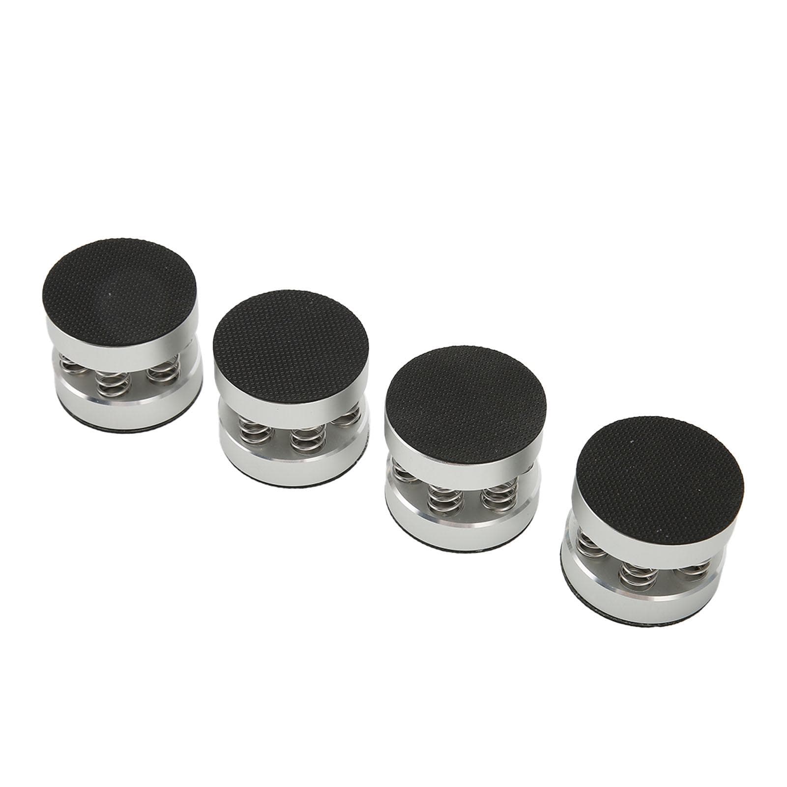 4Pcs Spring Speaker Spikes Isolation Stand Aluminum Alloy Spring Speaker Shock Absorber Feet for