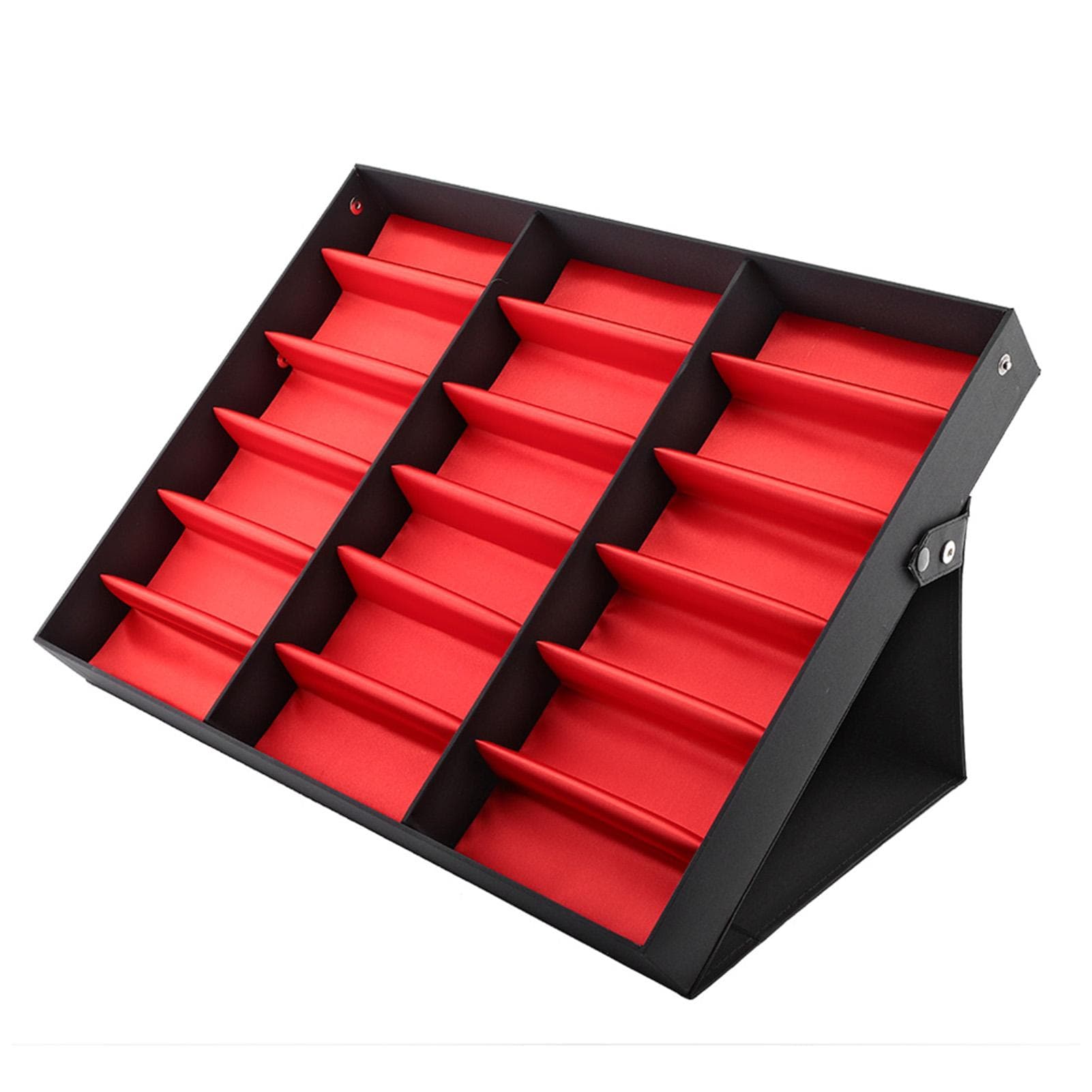 18 Grids Glasses Display Stand Sunglasses Storage Box Glasses Jewelry Organizer