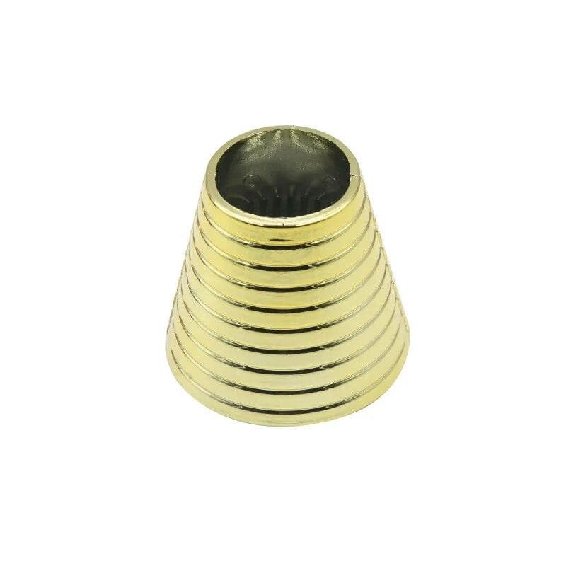 Goth Punk Alloy Plated Hair Ring Geometric Metal Hair Band for Women Fake Metal Ponytail Holder Hairclips Hair Accessories gold