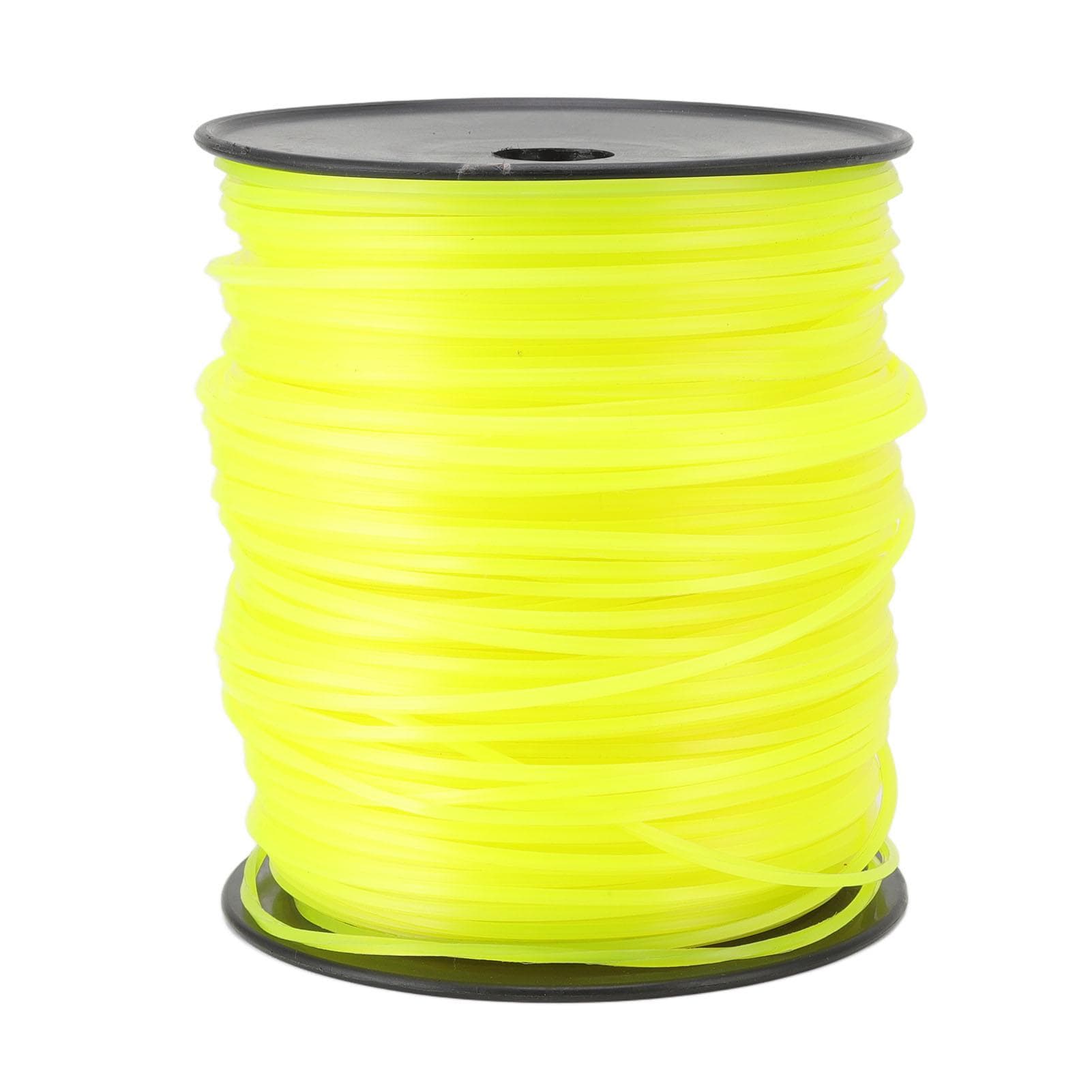 3mm String Trimmer Line Quadrate Trimmer Line Lawn Mower String Cord for Husqvarna Yellow 270m/295.28yd