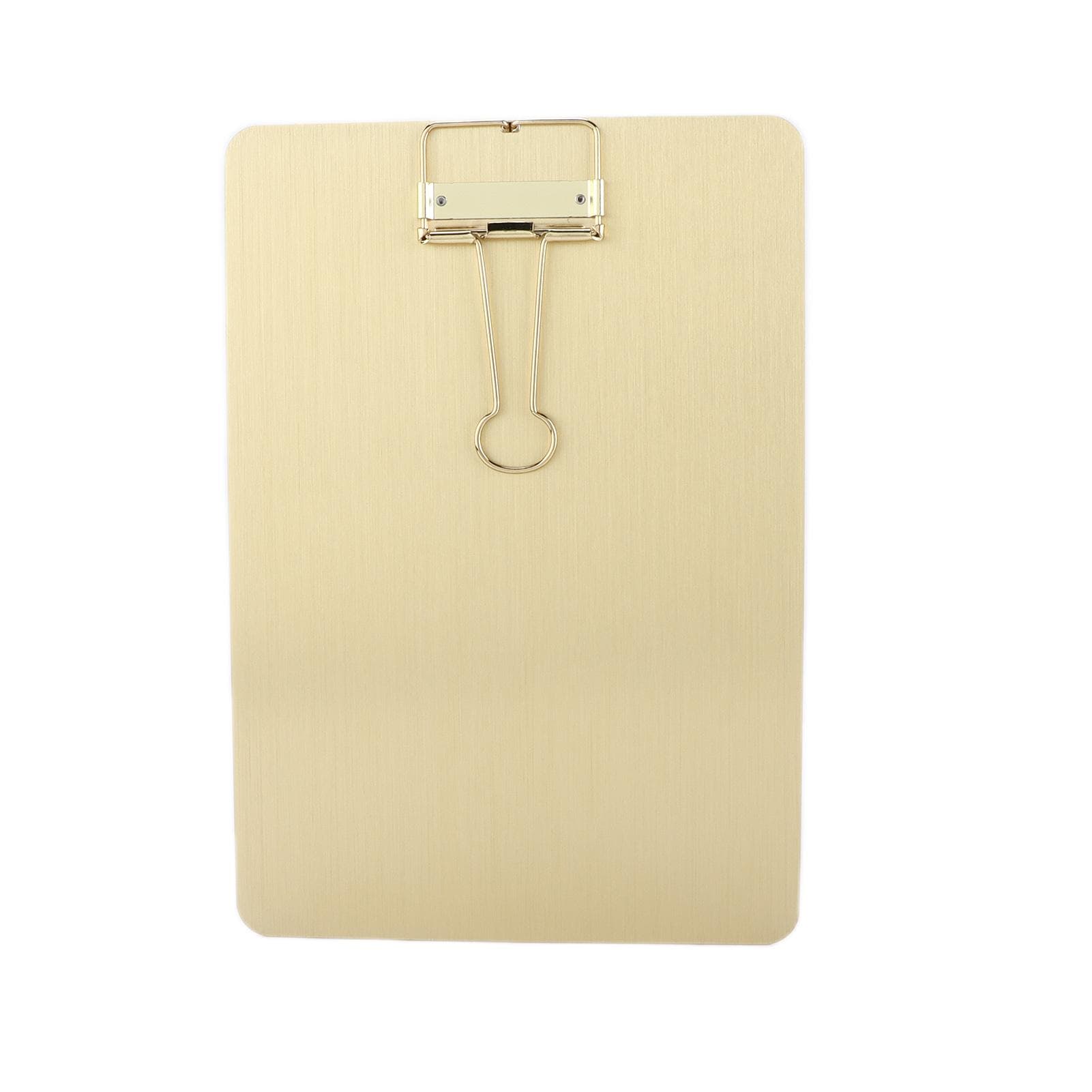 Clipboards Folder Practical Hangable Multifunctional Rust Proof Durable Multi Pack Clipboard for gold