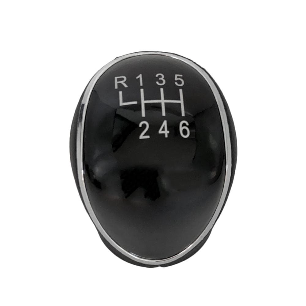 6 Speed Gear Stick Shift Knob Head Lever Adapter Replacement for Ford Mondeo IV Focus MK2 MK3 C-MAX black