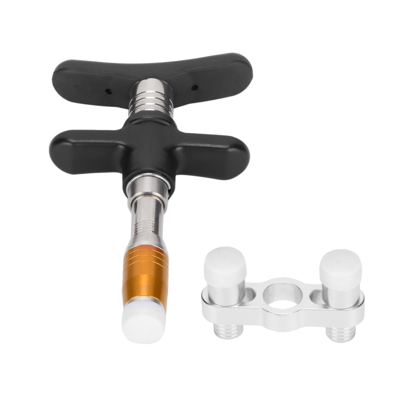 Manual Spinal Massager Single Head 10 Levels Spine Correction Portable Spine Adjustment Massage gold