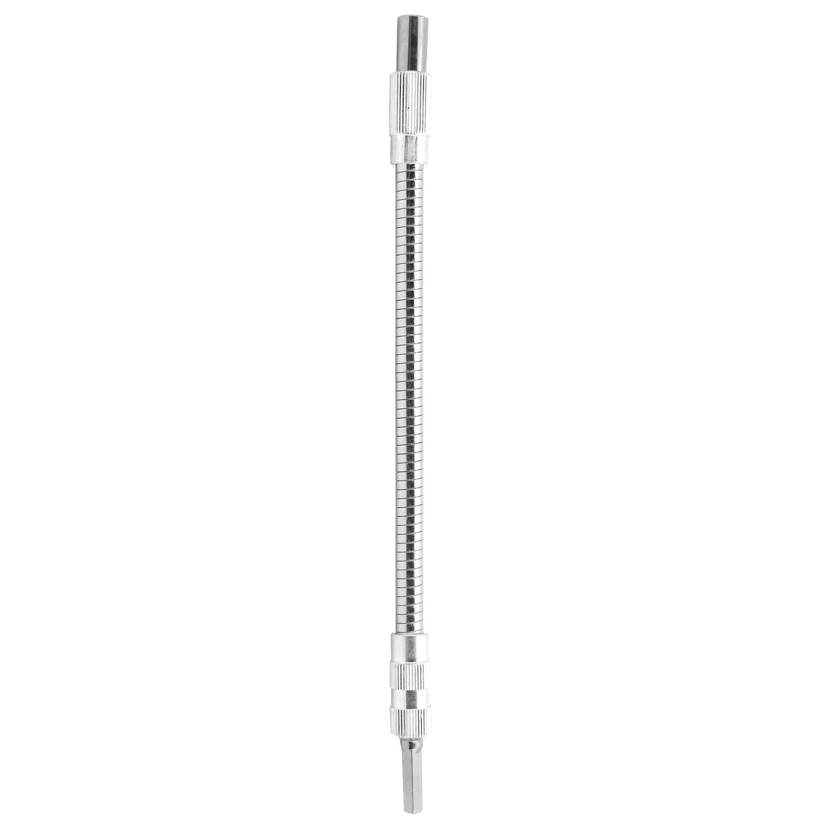 Metal Flexible Shaft Electric Drill Screwdriver Hex Handle Extension Connecting Hose 245mm