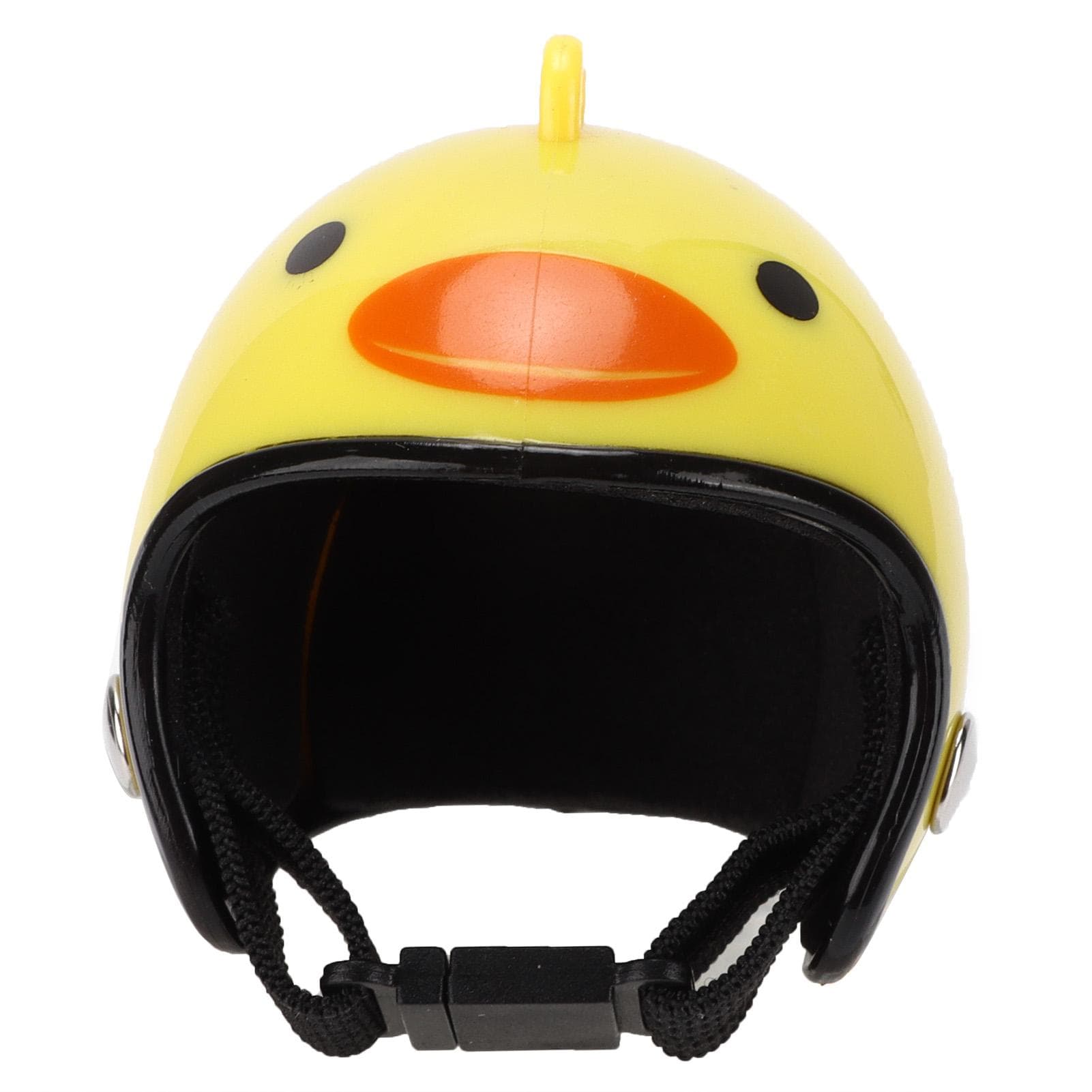 Chicken Helmet Small Headwear Funny Pet Helmet Accessories for Small Chickens and BirdsYellow Duck
