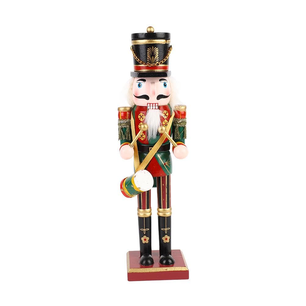 Xmas Wooden Nutcracker Figures 12 Inch Nutcracker Ornament Xmas Decorations Gift