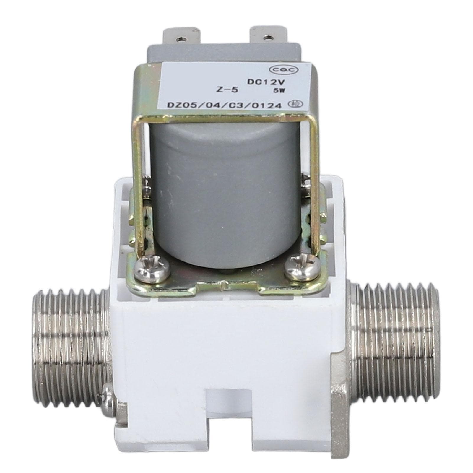 Water Electric Solenoid Valve 12 Inch Thread Port Copper Water Inlet Solenoid Valve DC12V