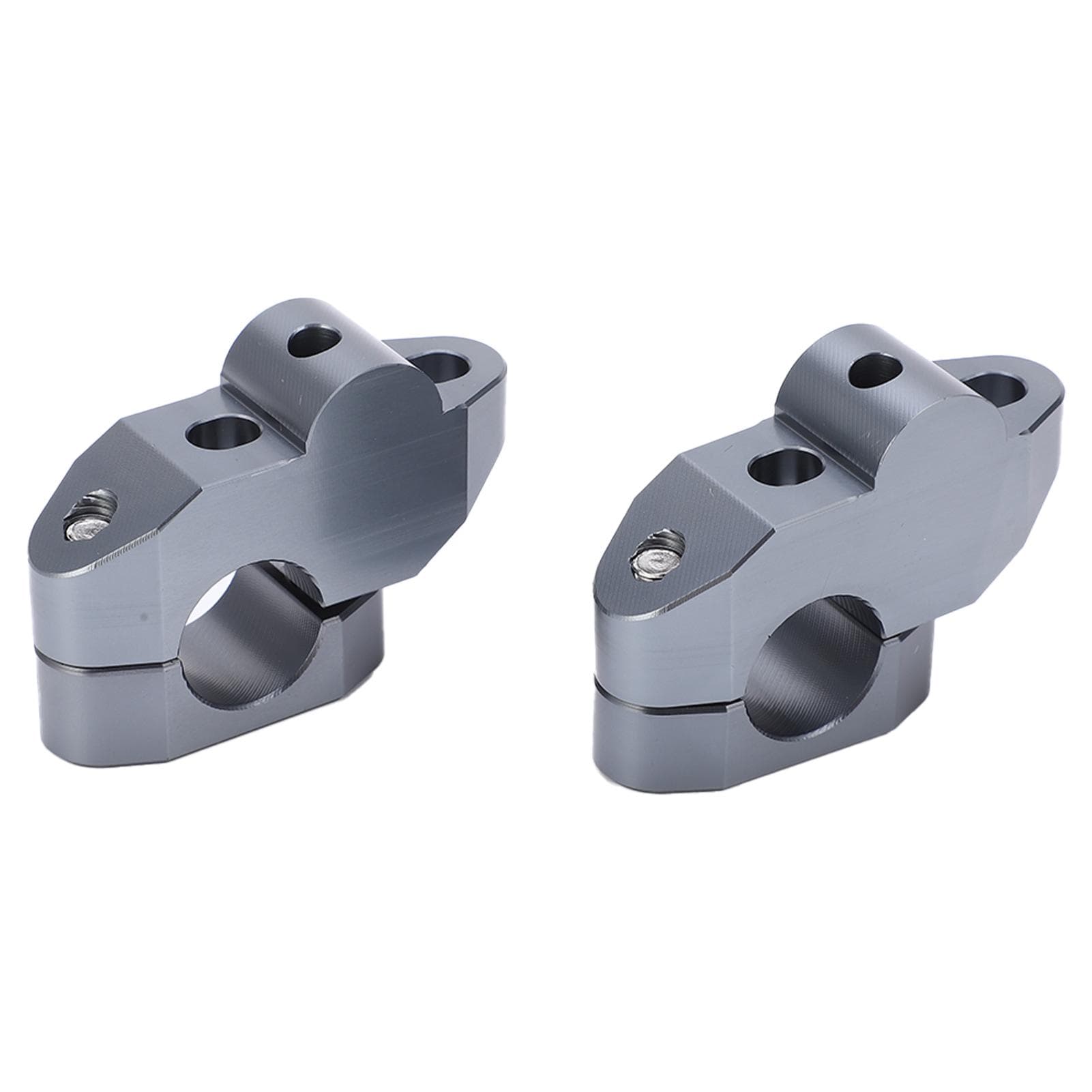 78in Handlebar Risers CNC Aluminum Alloy Universal Motorcycle Modification AccessoryTitanium Color