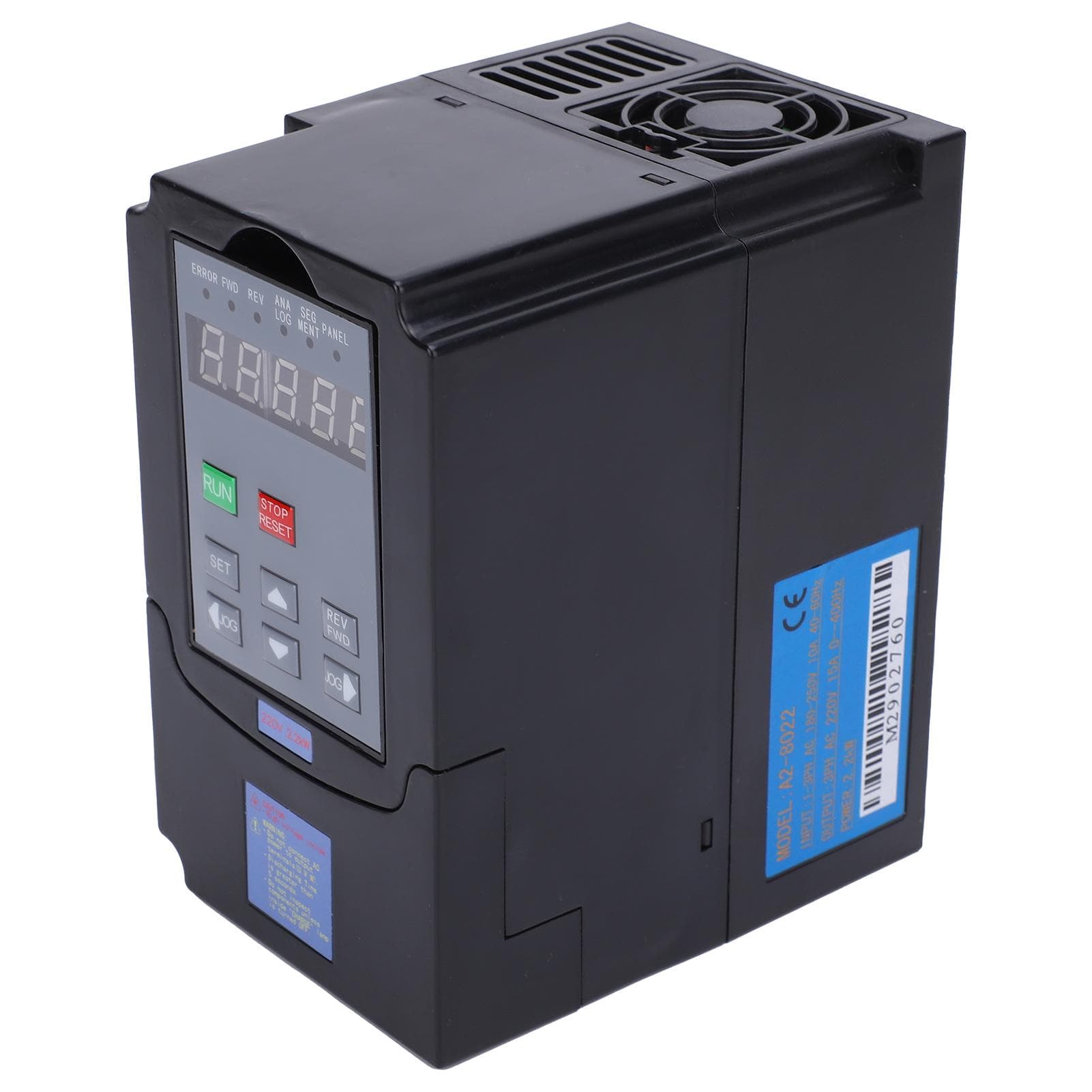 Inverter 2.2KW Speed Control A2?8022 1?Phase3?Phase Input AC180?250V 3?Phase Output AC220V