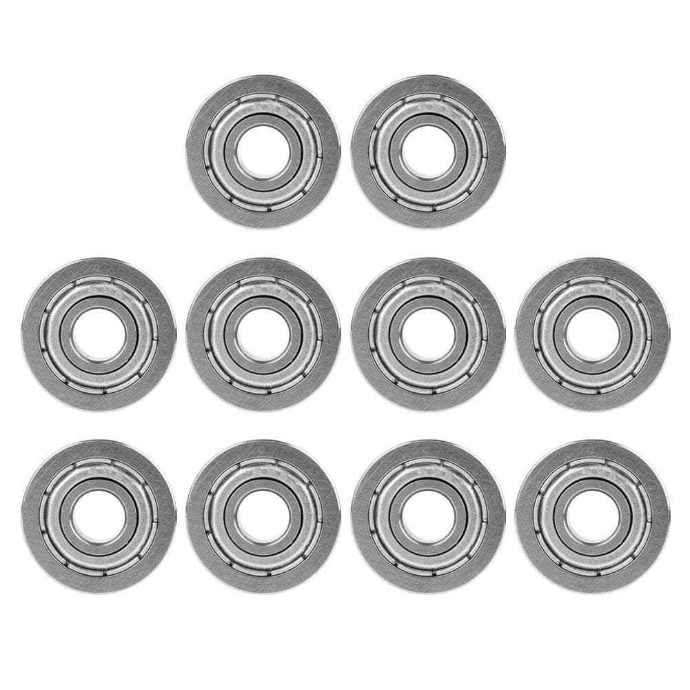 10pcs F695ZZ Double shielded Miniature Flanged Ball Bearings 5x13x4mm