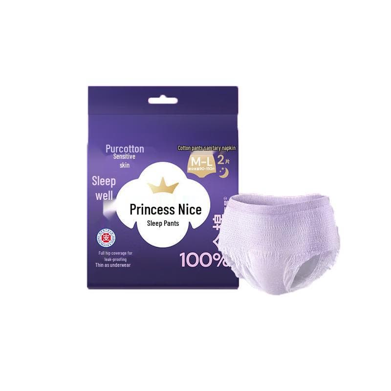 Purcotton Nais Princess Overnight Period Underwear