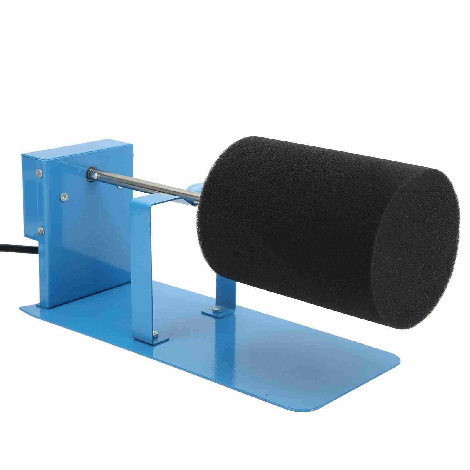 Cup Turner Adjustable Foam Anti Slip Quiet Stable Aluminum Alloy Blue DIY Eggshell Cup Sponge Cup UK Plug