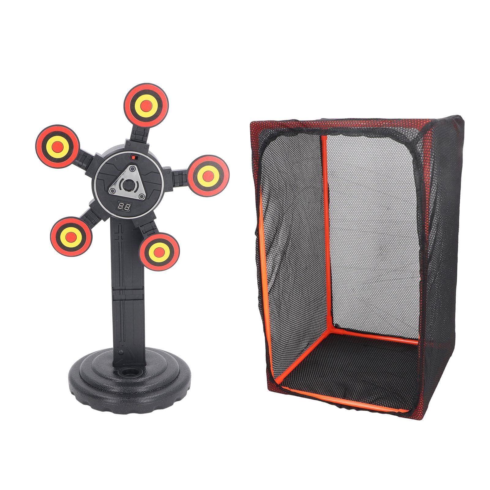 Children Electronic Scoring Target Toy Auto Reset Sound Effect 360 Degree Rotating Moving Target