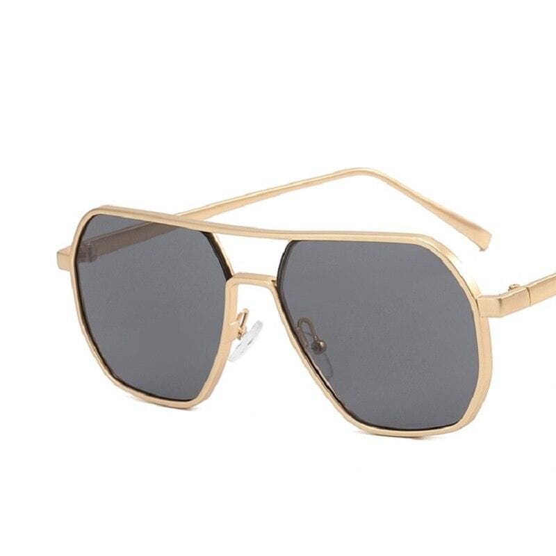 Mens Retro Sunglasses Designer Metal Frame UV400 Protective Driving Glasses High Quality Brand Eyewear