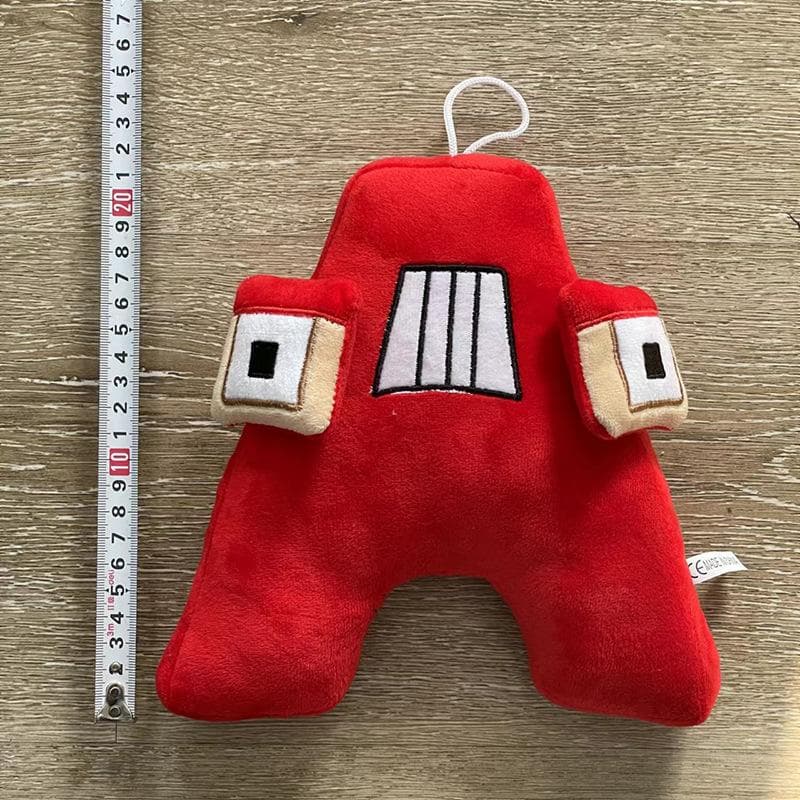 New Alphabet Lore Plush Doll Soft Stuffed Cute Cartoon Character Plush Toy for Children Christmas A