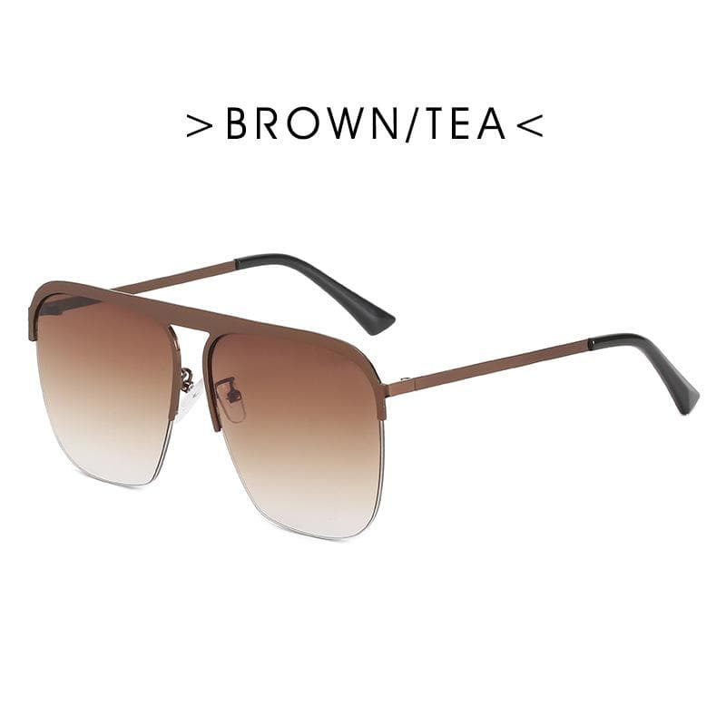 Luxury Women Square Sunglasses Oversized Original Brand Design Sun Glasses Female Fashion Travel Beach Shades Eyewear UV4