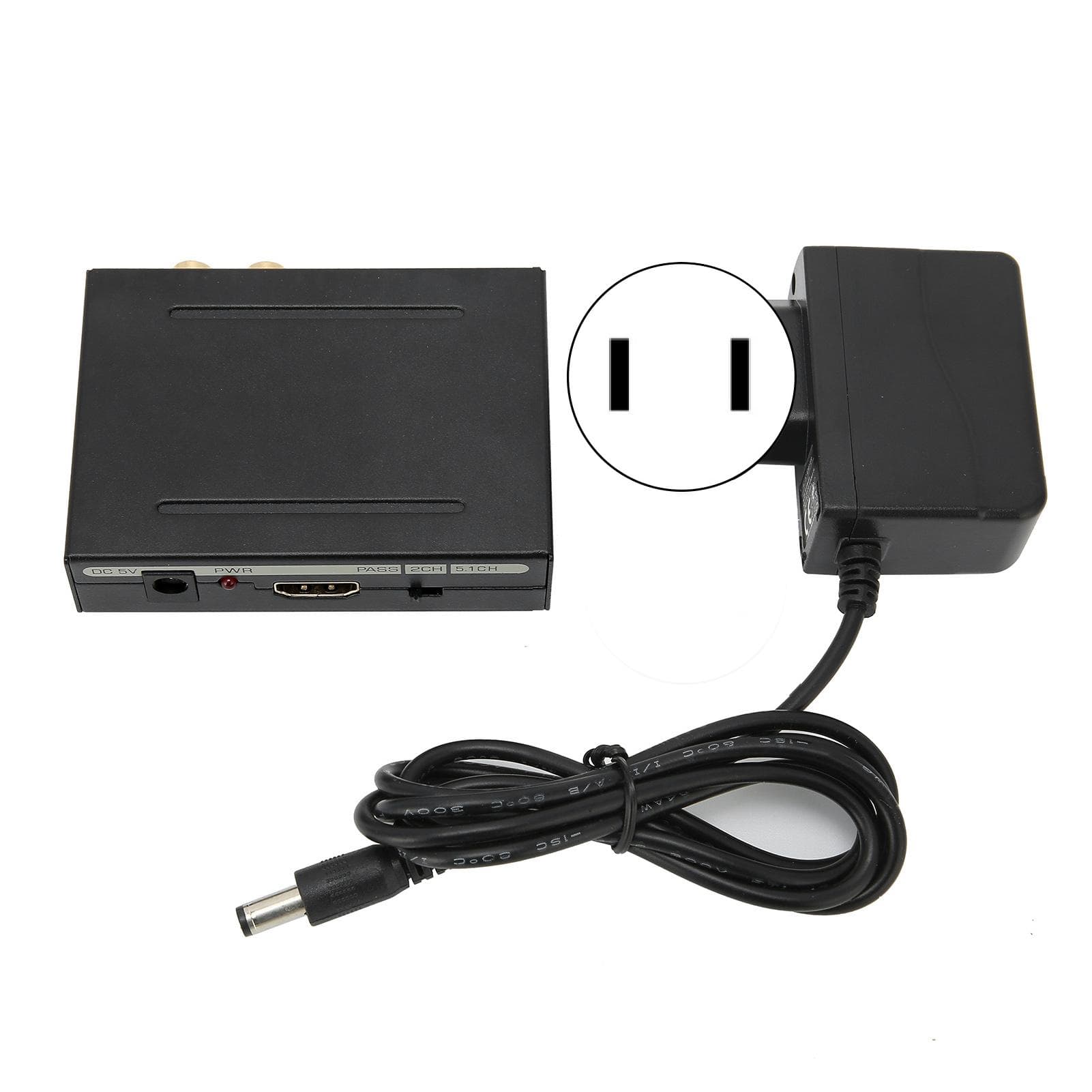 o Extractor HD Multimedia Interface to O+SPDIF+RL o Signal Converter US Plug