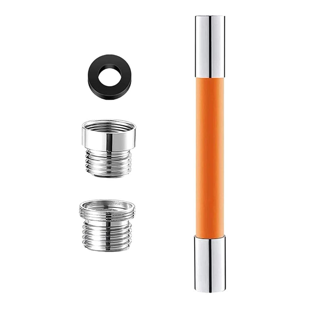 Universal Extension Tube with Connector 360 degrees Free Bending Faucet Extender for Bathroom Sink Faucet