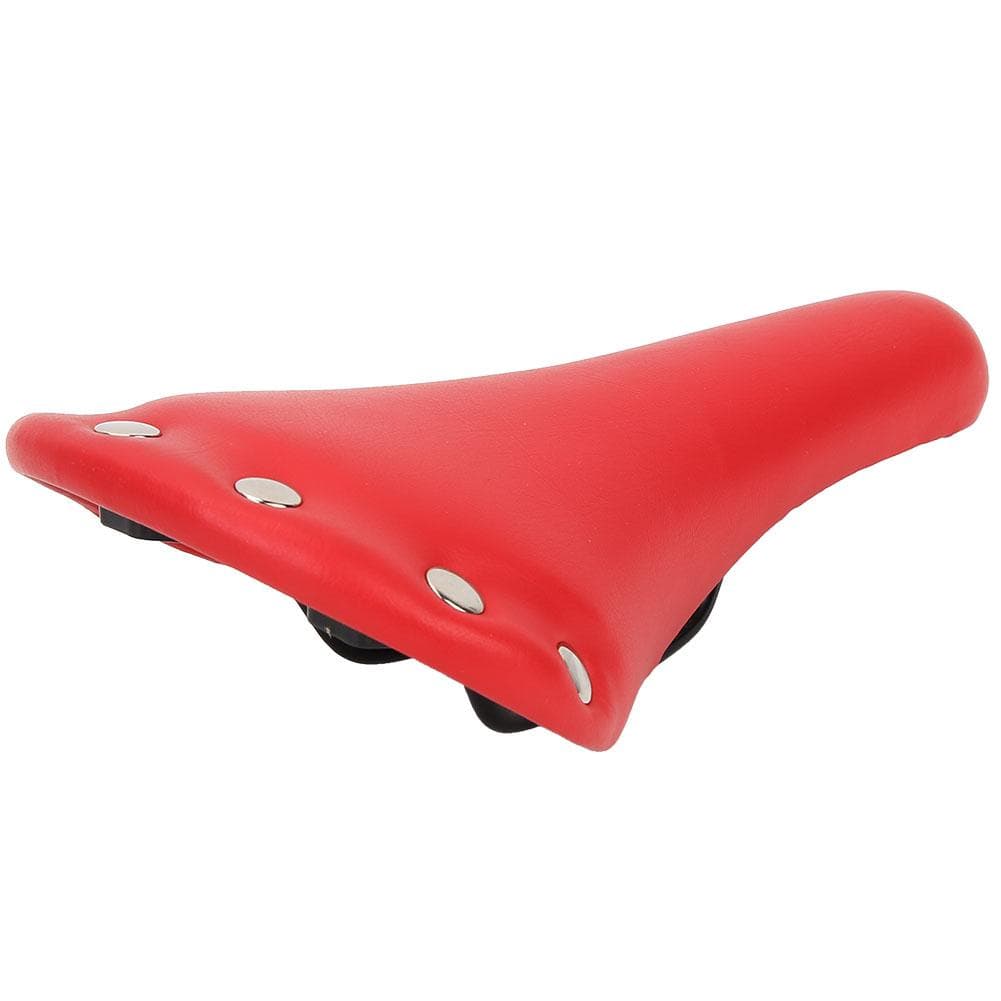 High Quality Road Bike Soft Seat Shockproof Waterproof Saddle Bicycle Accessory(Red)