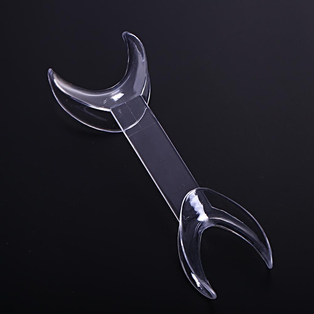 Dental Lip Retractor Intraoral Cheek Upper Lower Lip Retractor Double head Transparent Large/Small L