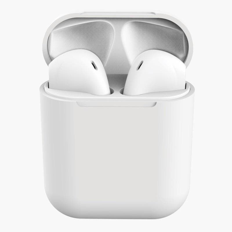 Macaron InPods 12 i12 TWS Wireless Earphone Bluetooth HiFi Sports Earphones for IPhone Xiaomi Samsung white