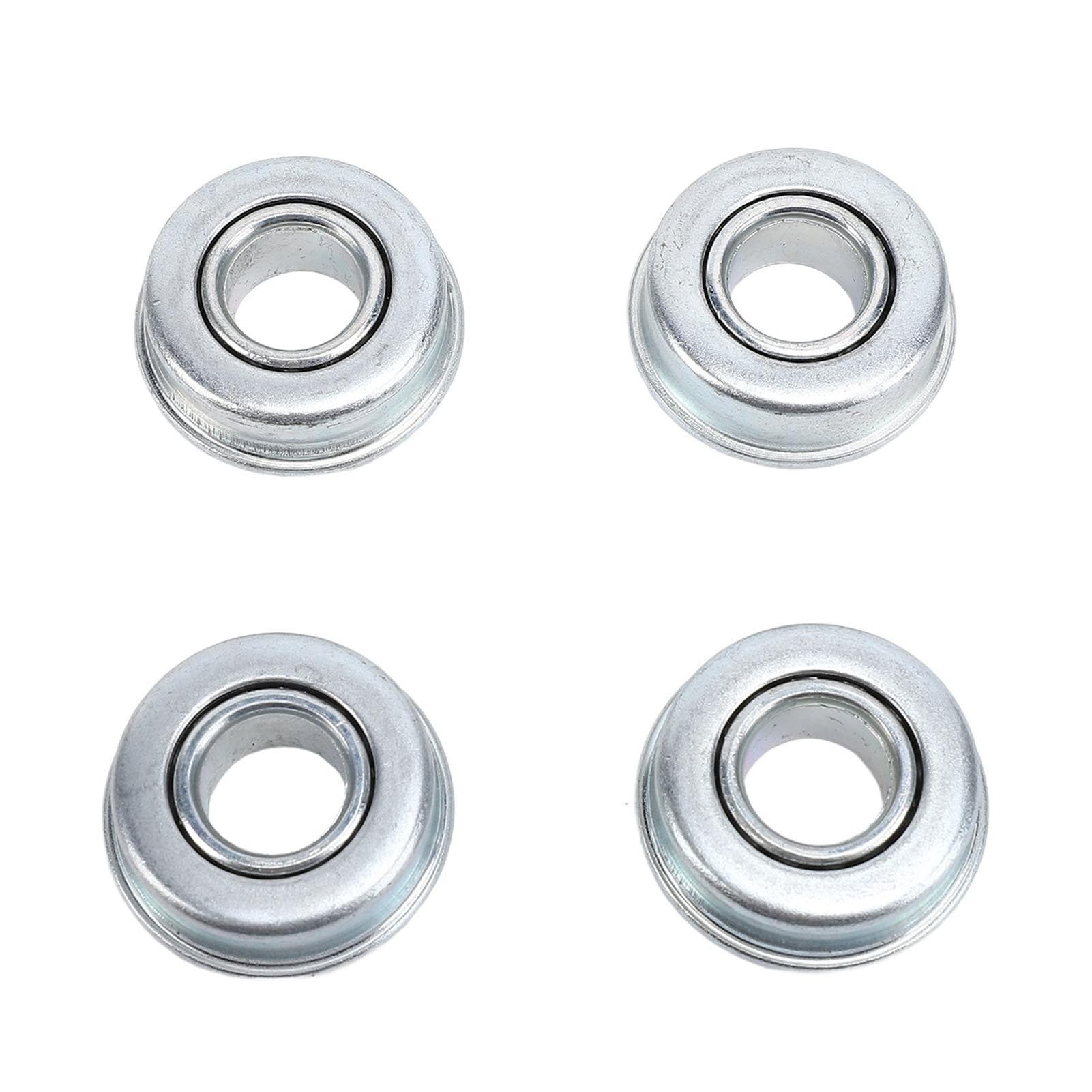 4Pcs Lawn Mower Bearings Steel 12.7mm X 28.6mm Heavy Duty Mower Shaft Bearings Replacement