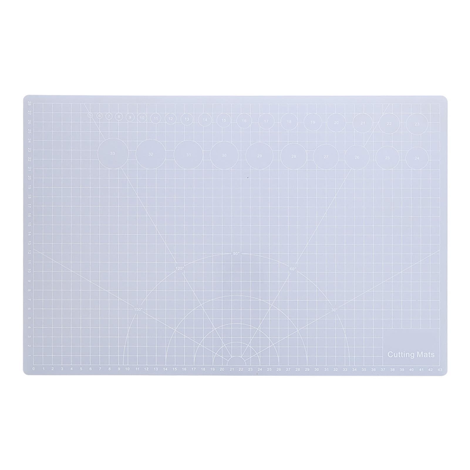Translucent Cutting Pad Non slip Cut Board Hand Made Tool Non Reflective for Rubber Stamp(A3