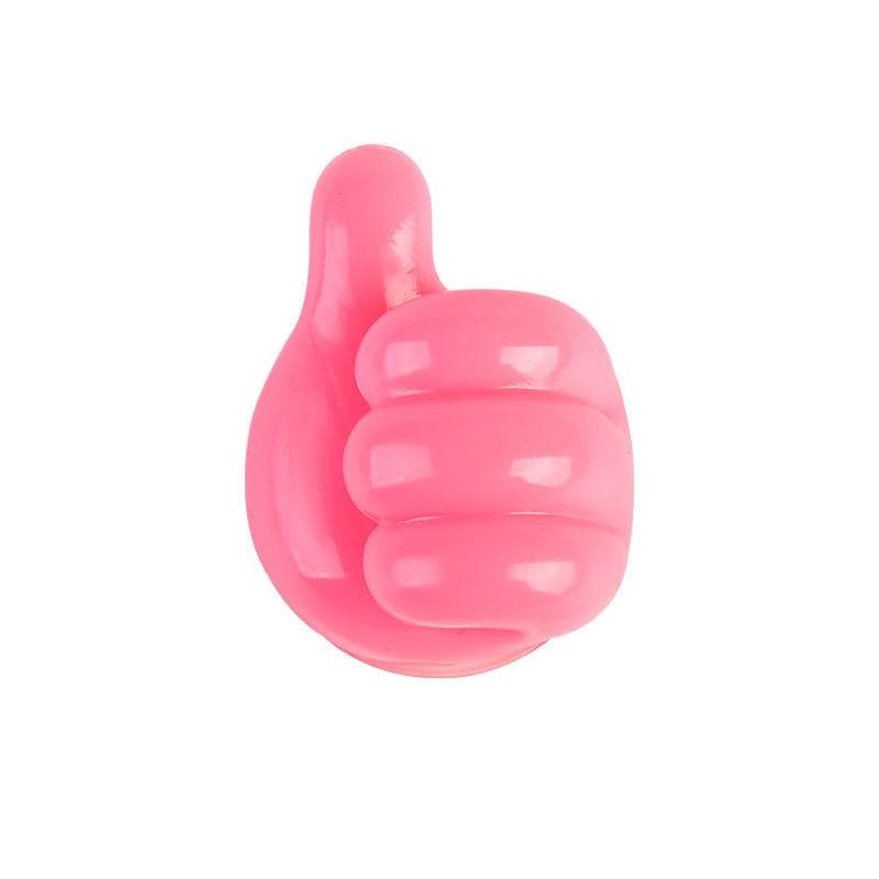 Wall Hanger Hook Multifunctional Hand Wall Clip Behind-door Keys Tower Organizer Hook Wire Data Line Holder Car Accessories Hook 2pcs pink