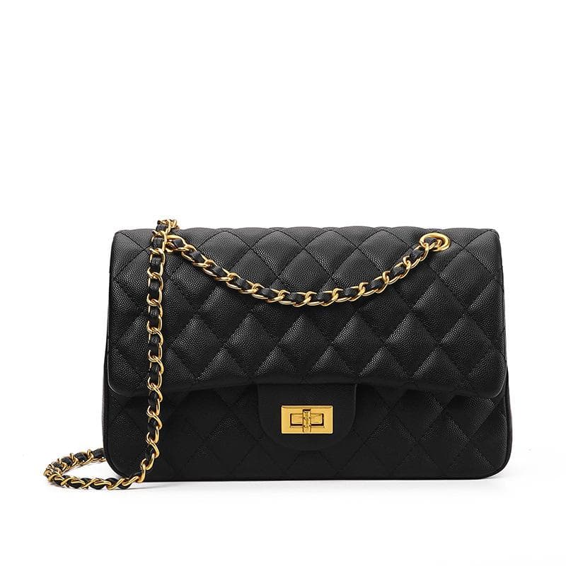 Caviar Diamond Chain Bag, A Niche Spring and Summer Fashionable and High-quality Single-shoulder Crossbody Bag, Versatile Hand-held Underarm Bag