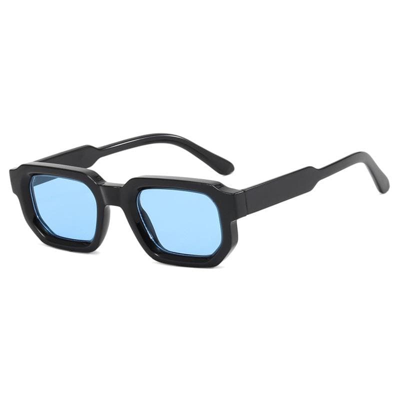 Popular Vintage Sunglasses for Women Men Square Sun Glasses Punk Polygon Eye Glasses Goggle Unisex Rectangle Sunglasses MULTI