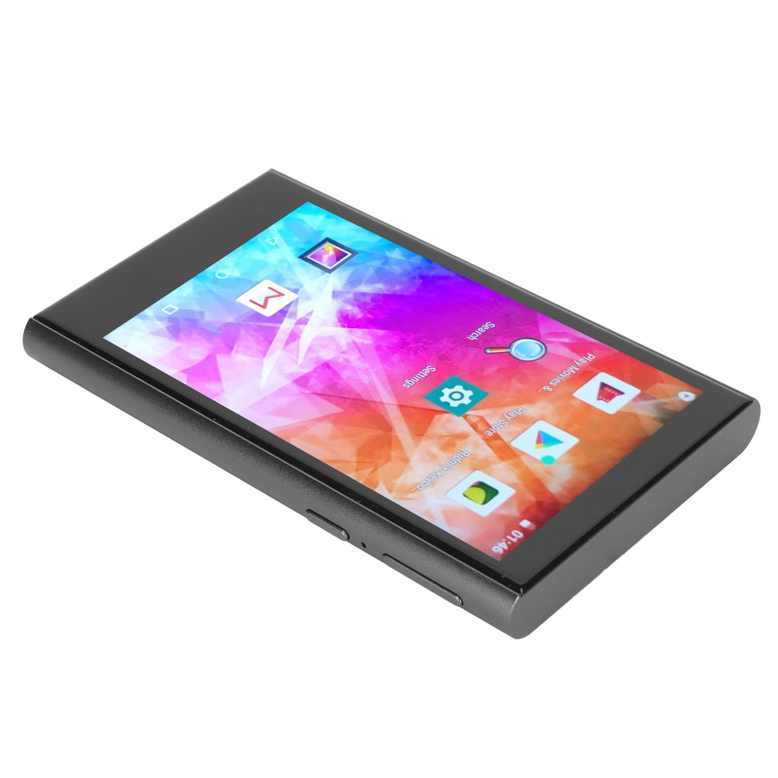 MP4 Player 4 Inch HD Touch Screen Octa Core HiFi Sound Portable Music Player with Bluetooth WiFi gray