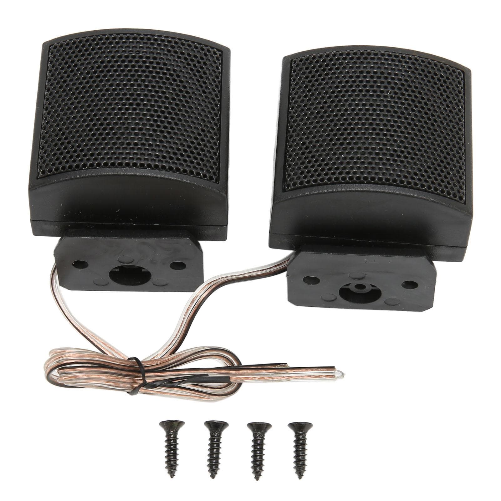 2pcs Dome Tweeter Vehicle Speaker 500W 4 Ohm Loudspeaker Universal for Car o Systems