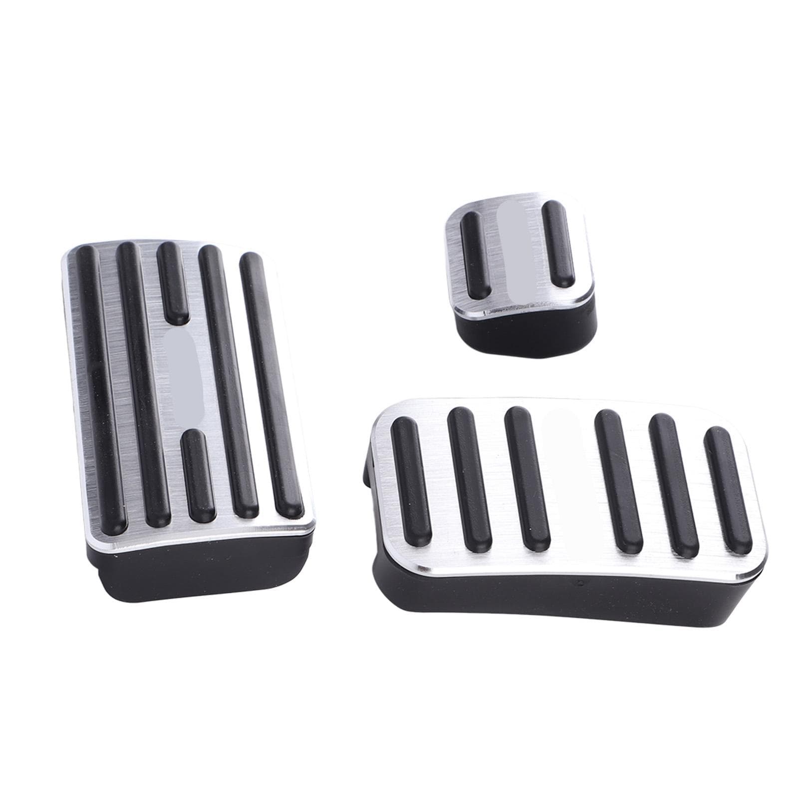 3PCS Brake Pedal Aluminium Alloy Rubber Replacement for C?RV CRV 2012?2016