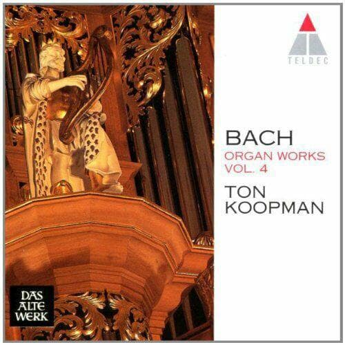 CD TON KOOPMAN - Bach;Organ Works Vol.4 4509984432 Teldec 1996 Germany Classical Used