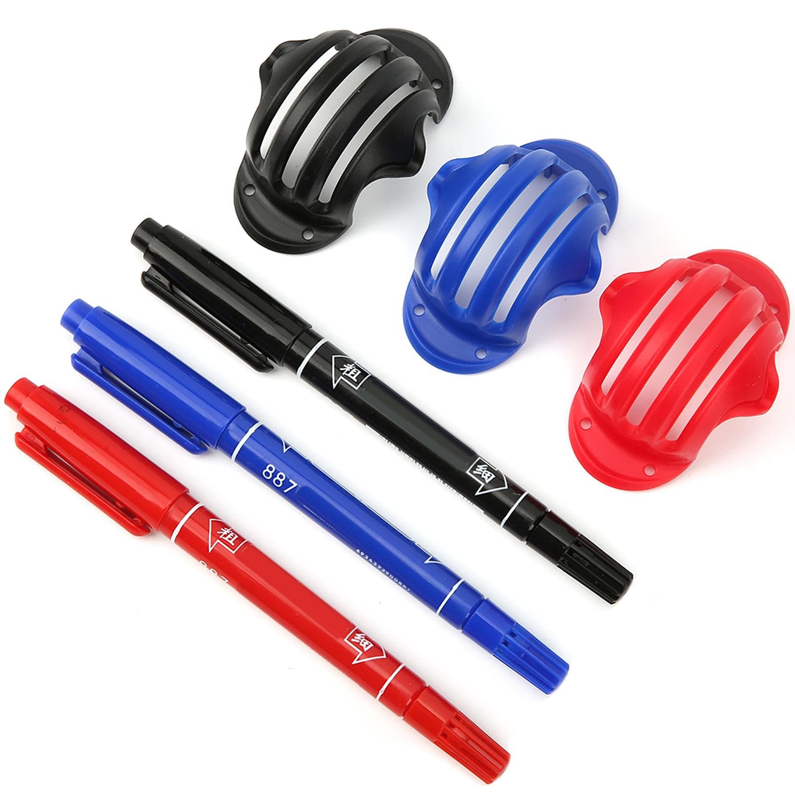 Golf Ball Line Marker Tool Template Liner Waterproof Golf Ball Markers Stencil Tools