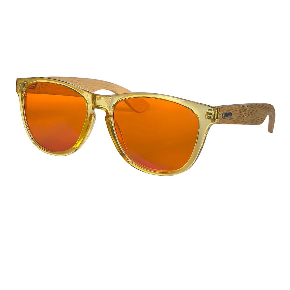 Blue Light Blocking Glasses Red Lenses for Better Sleep Orange Lens for Long Time Working Not Outdoor Sunglasses